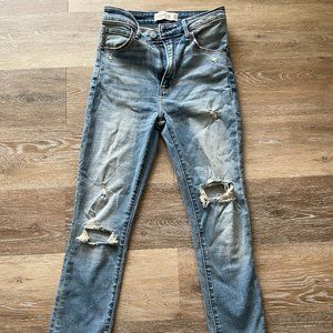 Abercrombie & Fitch High Rise Super Skinny Ankle